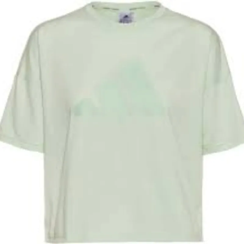 (WMNS) adidas Train Icons 3 BAR T-Shirt 'Teal Asia Sizing HK6963 sold by KicksCrew