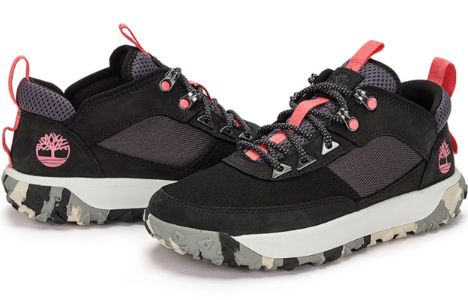 (WMNS) Timberland GreenStride Motion 6 Low Shoe 'Black Nubuck' A5VT1W sold by KicksCrew