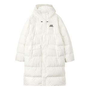 Skechers Lifestyle Series Long Down Jacket 'White' L423M161-0074 sold by KicksCrew