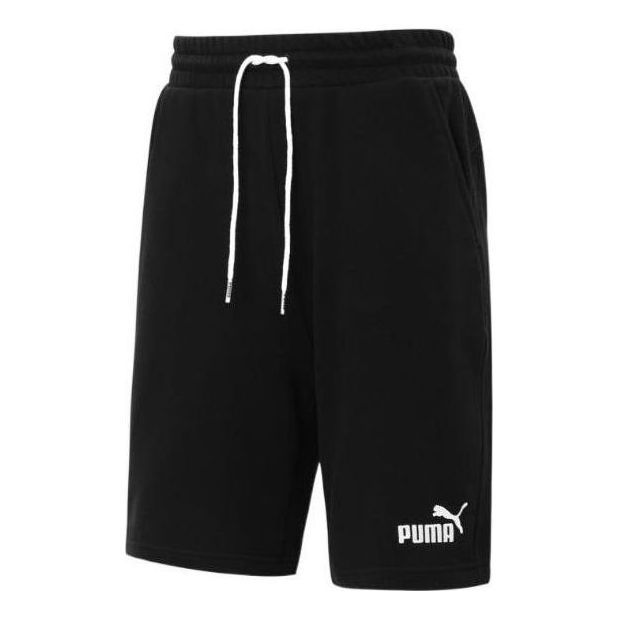 Puma Fleece Shorts 'Black' 849552-01 sold by KicksCrew