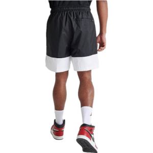 Air Jordan Essentials Woven Shorts 'Black White' DV7660-010 sold by KicksCrew