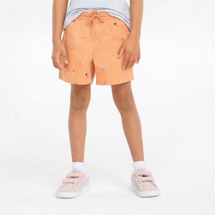 (GS) Puma X Tiny Aop Woven Shorts 'Orange' 533417-05 sold by KicksCrew product image thumbnail 3