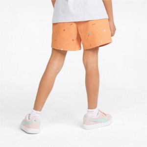 (GS) Puma X Tiny Aop Woven Shorts 'Orange' 533417-05 sold by KicksCrew