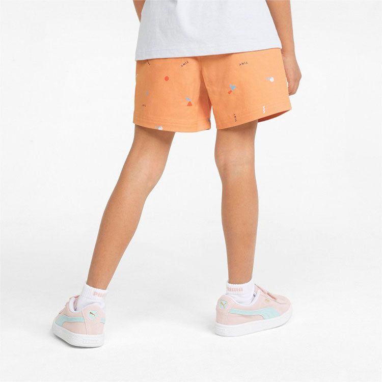 (GS) Puma X Tiny Aop Woven Shorts 'Orange' 533417-05 sold by KicksCrew product image thumbnail 4