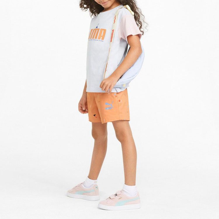 (GS) Puma X Tiny Aop Woven Shorts 'Orange' 533417-05 sold by KicksCrew product image thumbnail 5