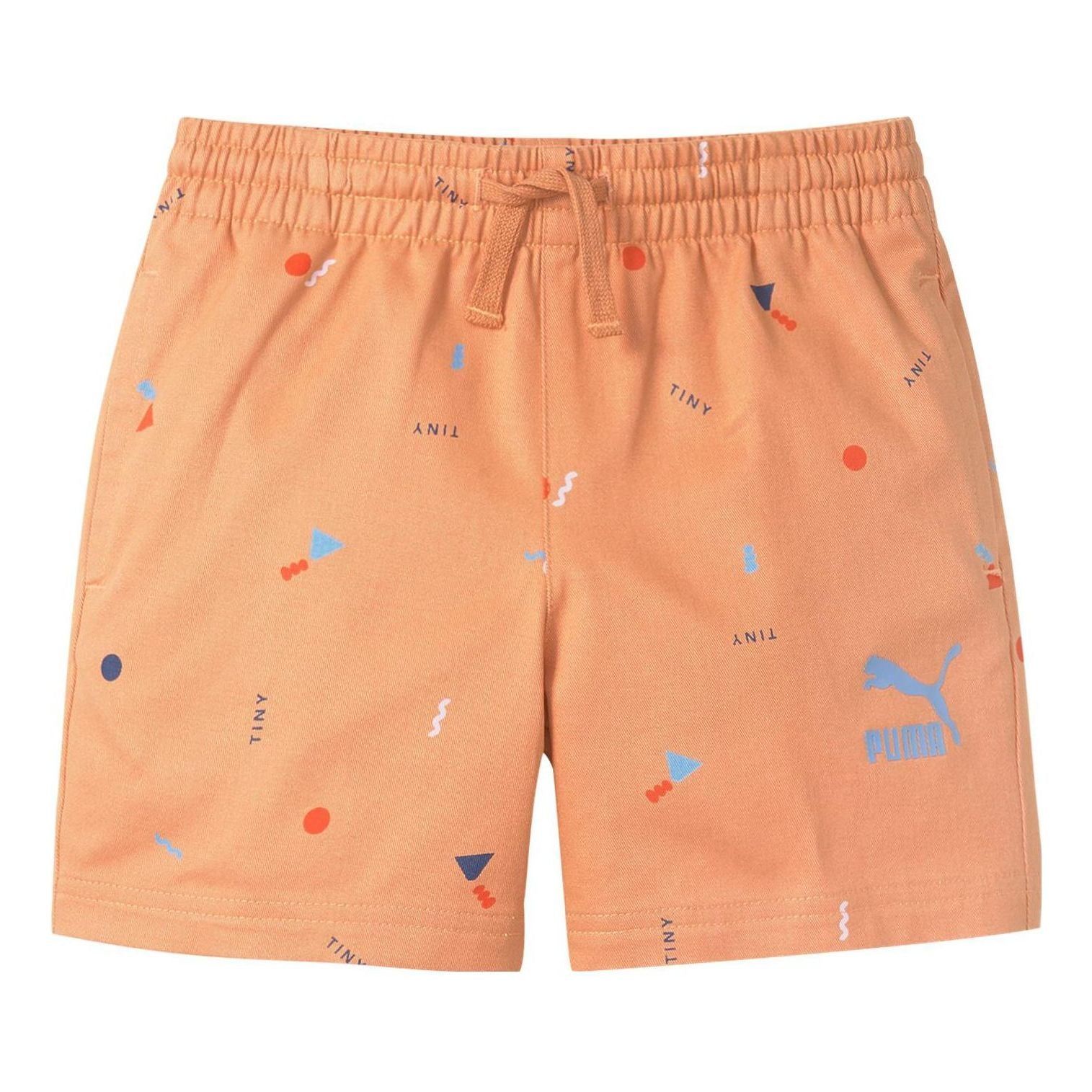 (GS) Puma X Tiny Aop Woven Shorts 'Orange' 533417-05 sold by KicksCrew