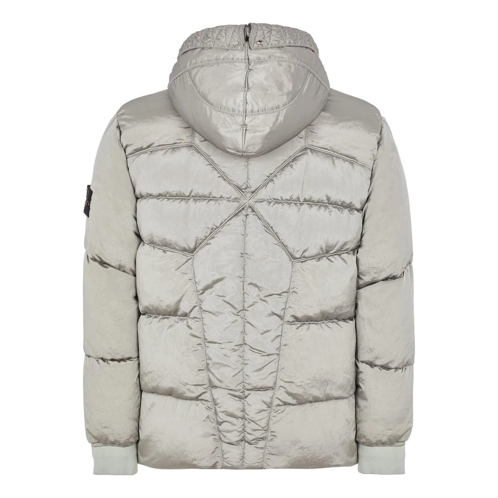 STONE ISLAND Hooded Down Jacket 'Pearl Grey' 771543619-V0061 sold by KicksCrew product image thumbnail 2