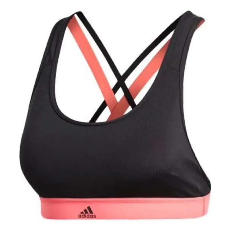 (WMNS) adidas Don't Rest X Bra 'Black Red' Asia Sizing DU3858 sold by KicksCrew