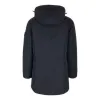STONE ISLAND Logo Patch Hooded Parka 'Black' 791570826-V0020 sold by KicksCrew