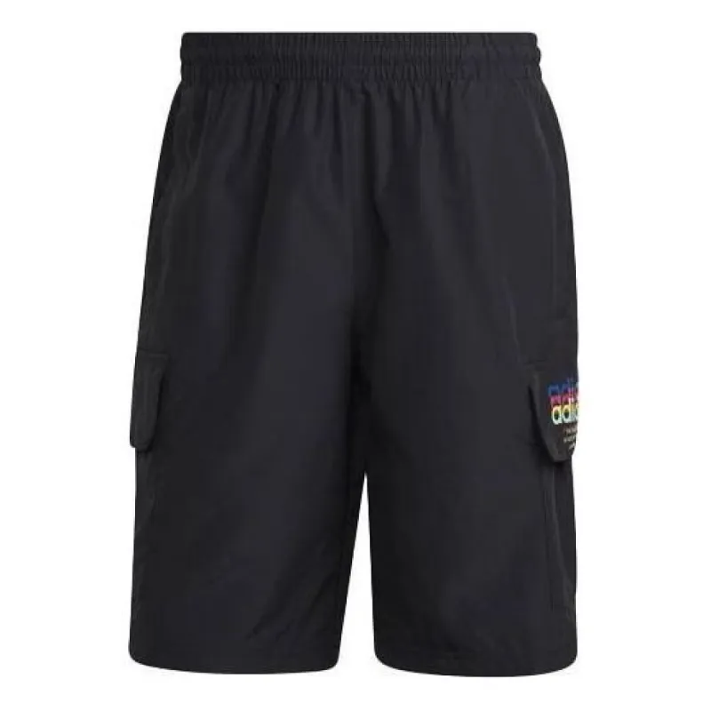 adidas originals Hyperreal Cargo Shorts 'Black' HK5156 sold by KicksCrew