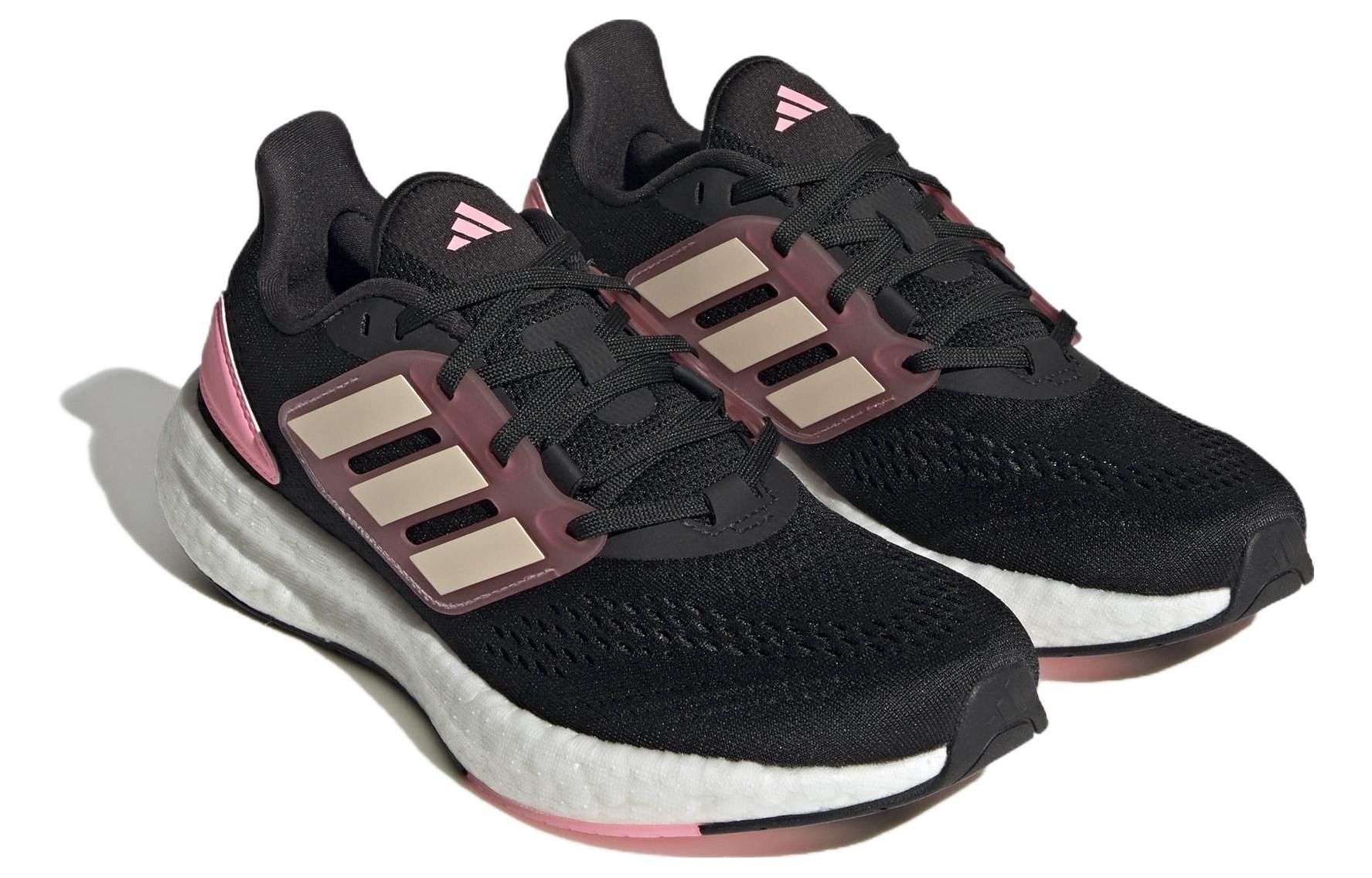 (WMNS) Adidas PureBoost 22 'Black Pink Strata' HQ8581 sold by KicksCrew product image thumbnail 2