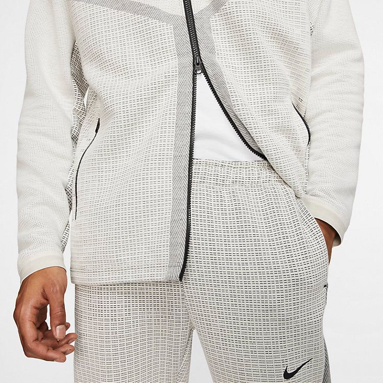 Nike Sportswear Tech Pack Windrunner Full-Zip Hoodie 'Light Bone Black' CJ5147-072 sold by KicksCrew product image thumbnail 6