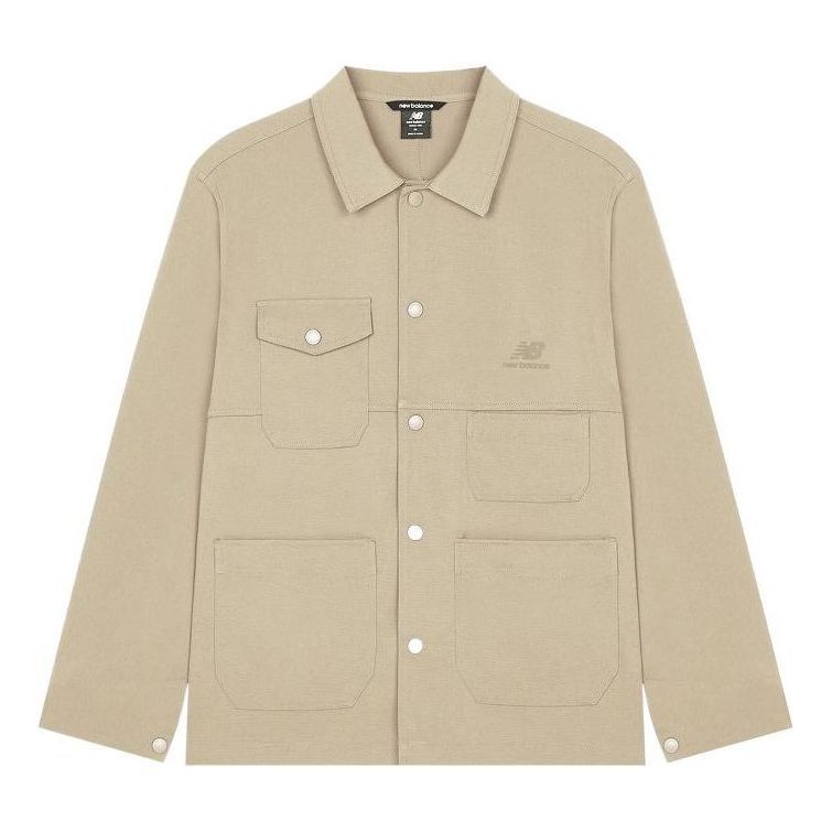 New Balance FW22 Cotton Shirt 'Beige' AMJ23321-DRI sold by KicksCrew