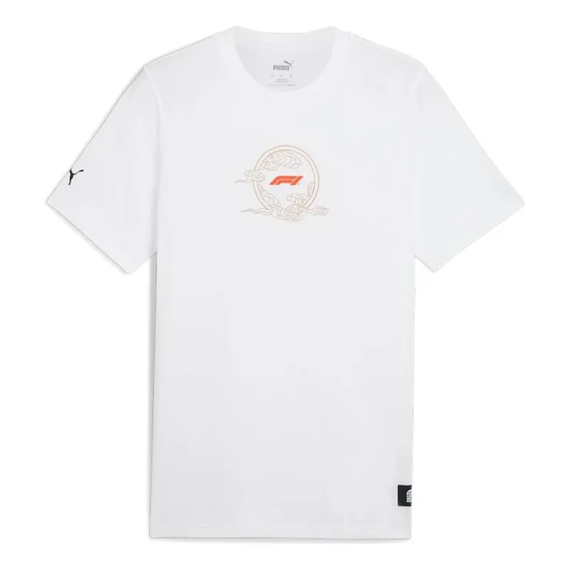 PUMA F1® Chinese GP T-shirt 'White' 627832-02 sold by KicksCrew