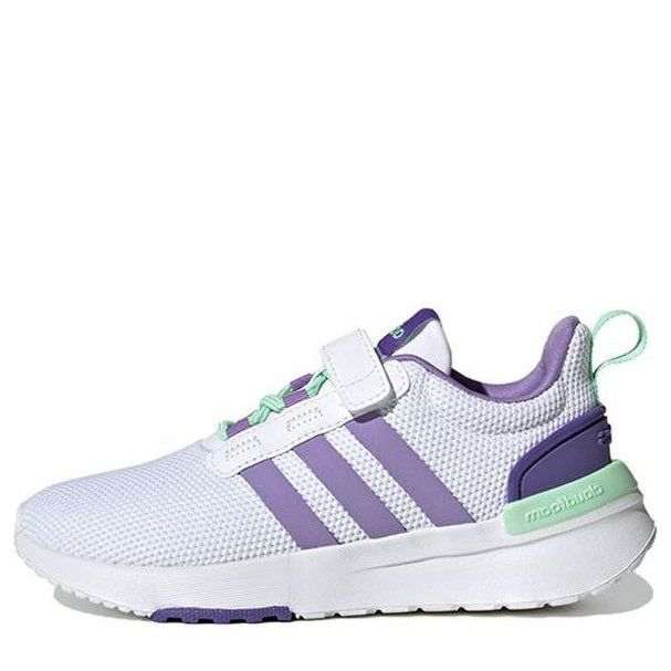 (PS) Adidas Racer TR21 'White Violet Fusion' H06297 sold by KicksCrew