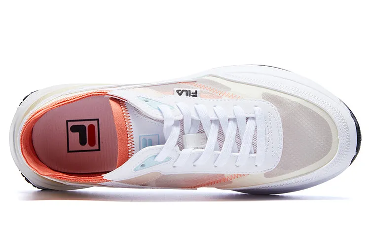 (WMNS) FILA RENNO Classics Sneakers 'White Orange' F12W226122FSA sold by KicksCrew product image thumbnail 3