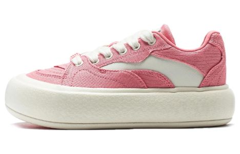 Li-Ning Platform Skate Shoes 'Pink White' AZGT026-9 sold by KicksCrew