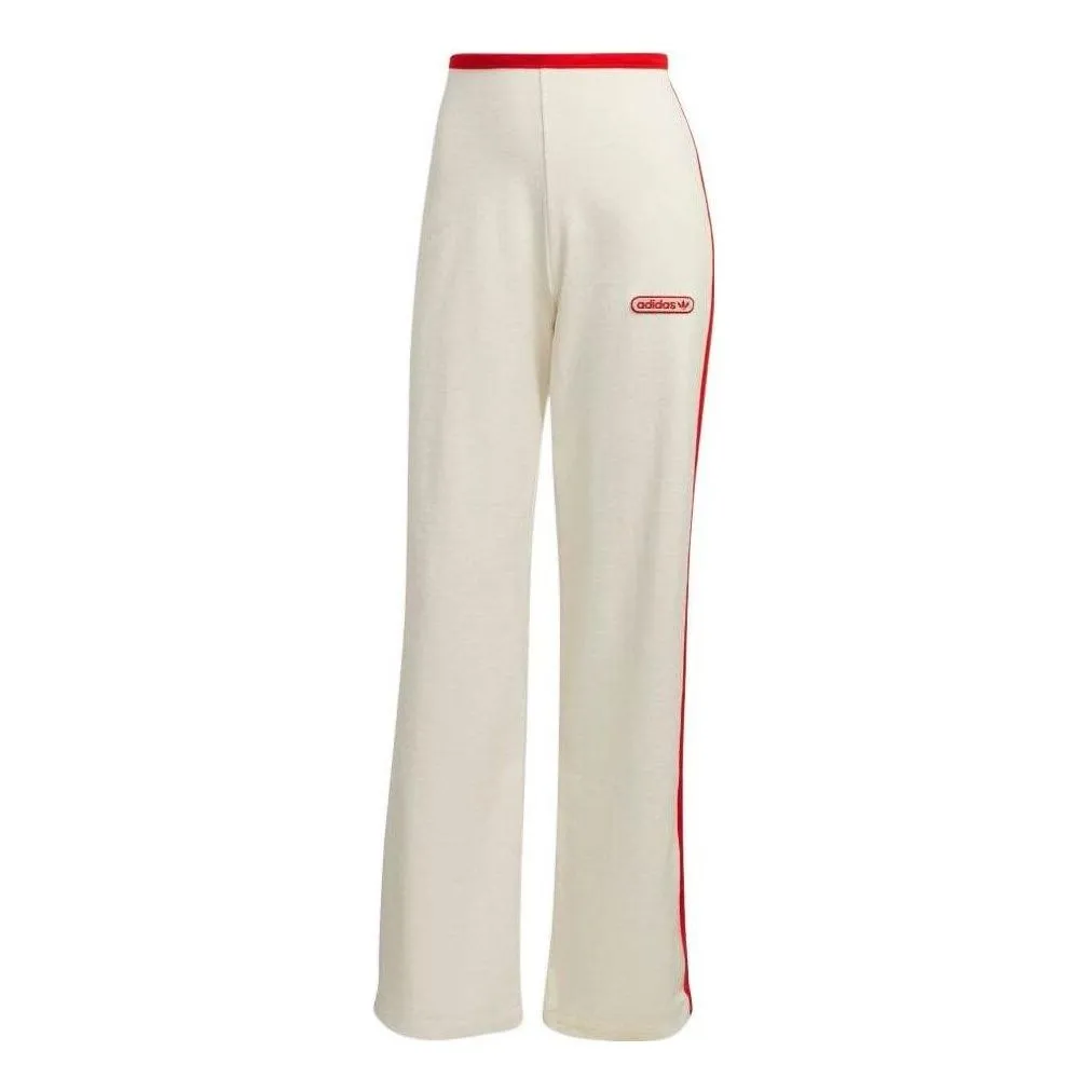 (WMNS) adidas Straight Pants 'White' HL6561 sold by KicksCrew