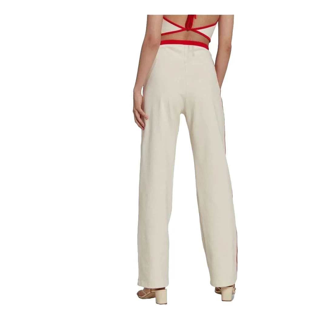 (WMNS) adidas Straight Pants 'White' HL6561 sold by KicksCrew product image thumbnail 3