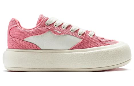 Li-Ning Platform Skate Shoes 'Pink White' AZGT026-9 sold by KicksCrew