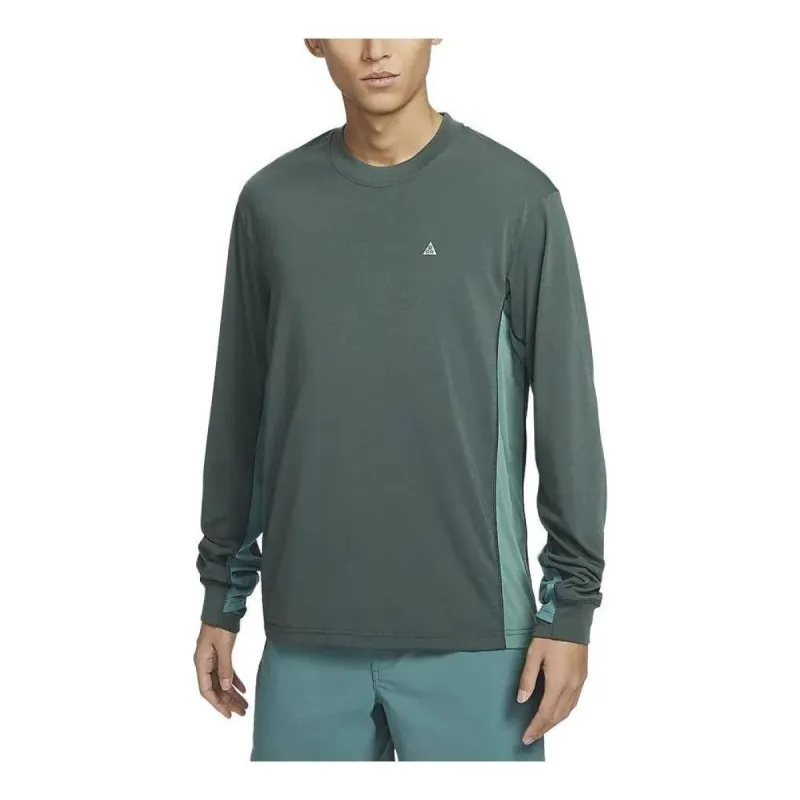 Nike ACG Goat Rocks Dri-FIT ADV Long Sleeve T-shirt 'Green' FN8395-338 sold by KicksCrew