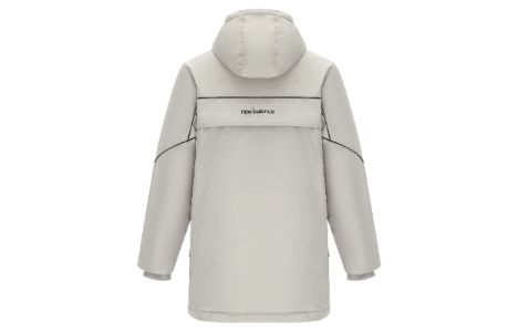 New Balance Sportswear Hooded Jacket 'Grey Black' AMJ14320-ARF sold by KicksCrew