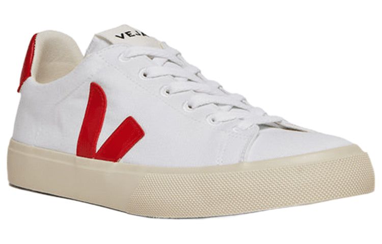 Veja Campo Lace-Up Sneakers 'White Red' CA0103150M sold by KicksCrew product image thumbnail 2