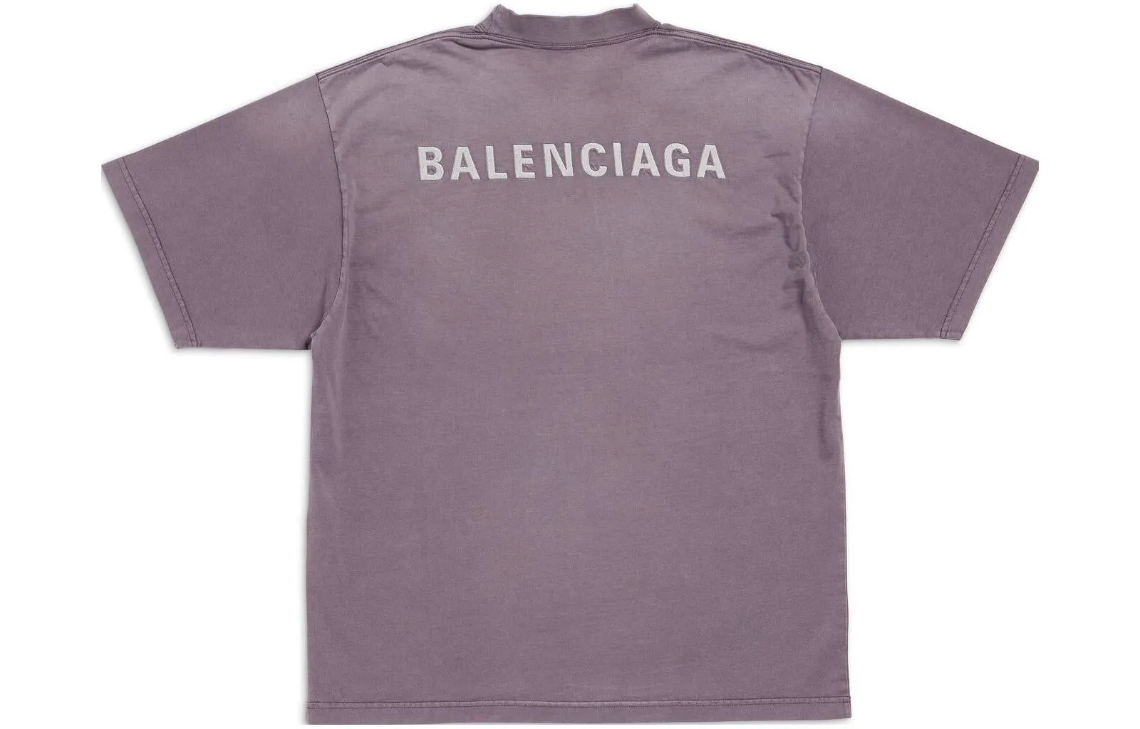 Balenciaga Back T-shirt Medium Fit 'Purple Grey' 764235TPVK15500 sold by KicksCrew product image thumbnail 2