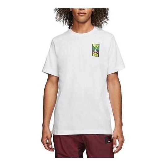 Air Jordan Basketball Court Graphic T-Shirt 'White' CJ6290-100 sold by KicksCrew