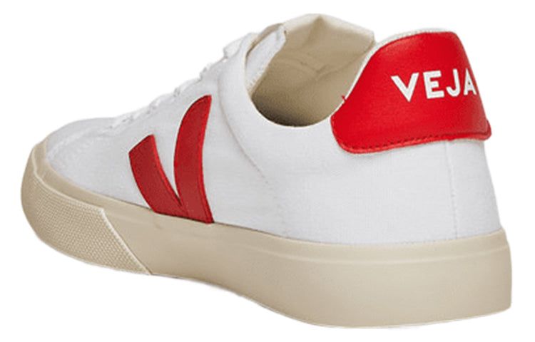Veja Campo Lace-Up Sneakers 'White Red' CA0103150M sold by KicksCrew product image thumbnail 4