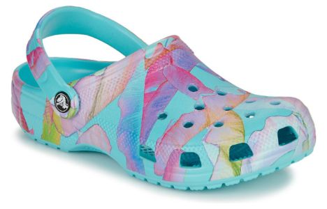 Crocs Classic Palm Print Clogs 'Neptune Multi' 208587-4NQ sold by KicksCrew