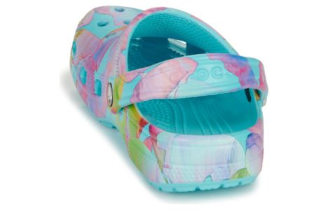 Crocs Classic Palm Print Clogs 'Neptune Multi' 208587-4NQ sold by KicksCrew