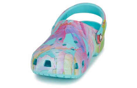 Crocs Classic Palm Print Clogs 'Neptune Multi' 208587-4NQ sold by KicksCrew