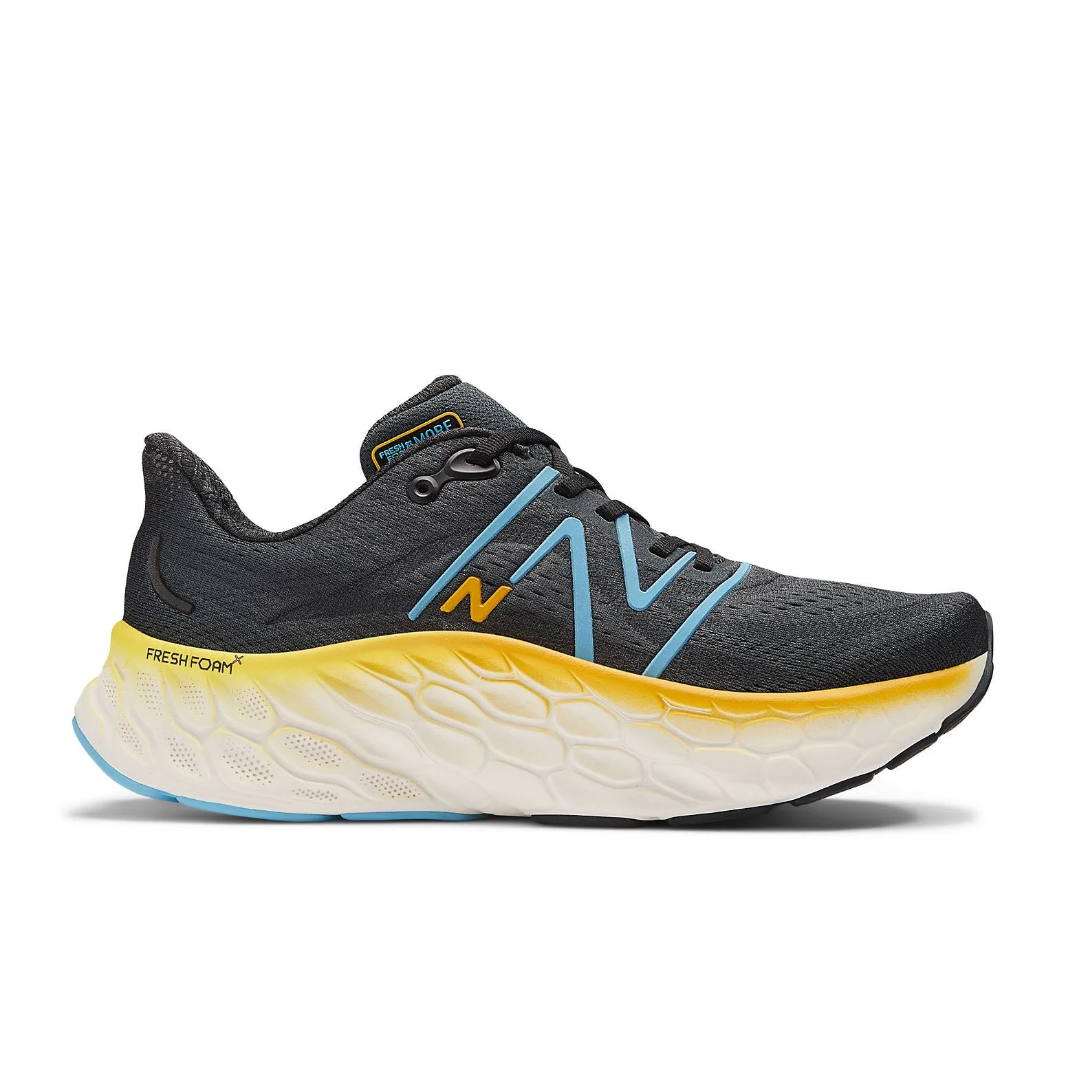 New Balance Fresh Foam X More v4 'Black Yellow' MMORCD4 sold by KicksCrew product image thumbnail 2