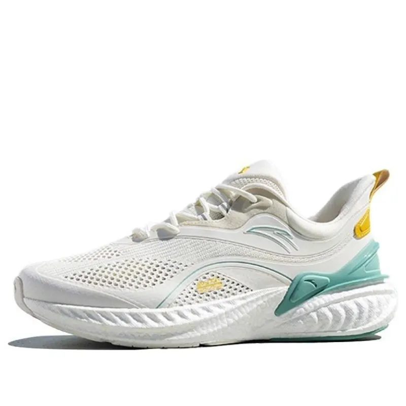 ANTA Running Series Low 'White Green Yellow' 112225570R-3 sold by KicksCrew