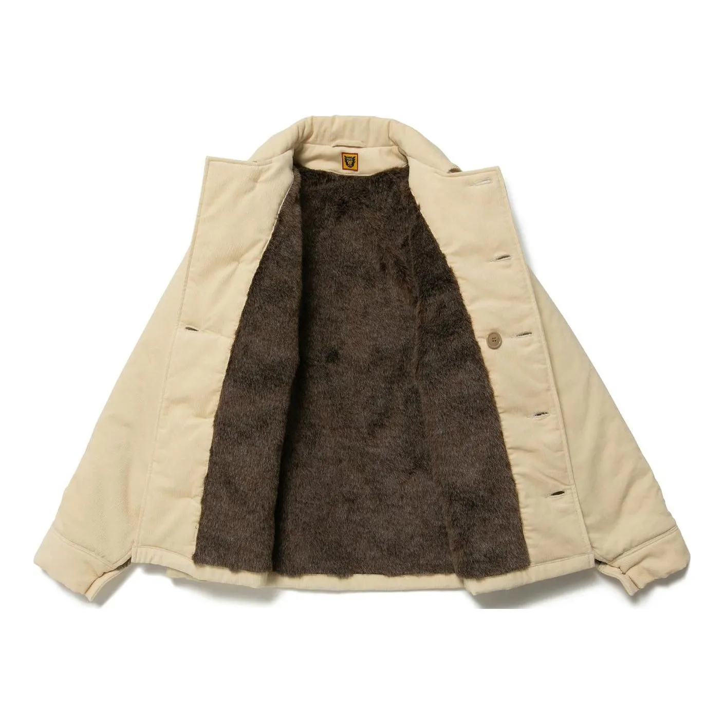 HUMAN MADE Corduroy Jacket 'White' HM24JK021 sold by KicksCrew product image thumbnail 3
