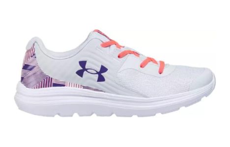 (PS) Under Armour Outhustle Print 'Halo Grey Pink Shock' 3025062-100 sold by KicksCrew