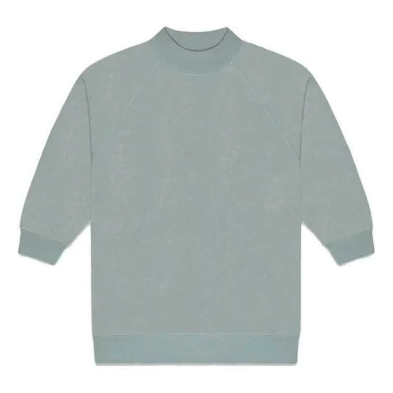 (WMNS) Fear of God Essentials Drop2 SS23 Terry Cloth 3/4 Sweatshirt 'Sycamore' FOG-SS23-350 sold by KicksCrew