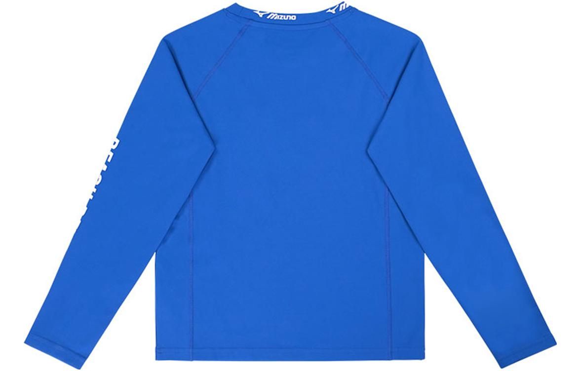 (GS) Mizuno Casual Long Sleeve Shirt 'Blue' 32CA3903 sold by KicksCrew product image thumbnail 2