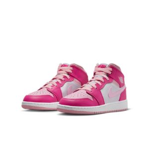 (GS) Air Jordan 1 Mid 'Fierce Pink' FD8780-116 sold by KicksCrew