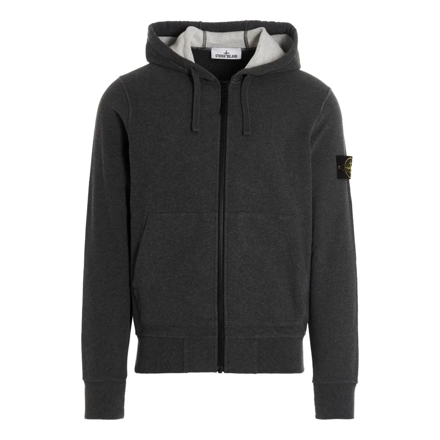 STONE ISLAND Patch Hoody Jacket 'Dark Grey' 771564220-V0M67 sold by KicksCrew