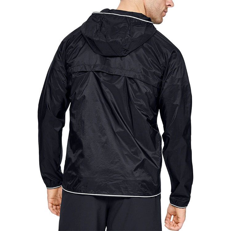 Under Armour Qualifier Storm Packable Jacket 'Black' 1326597-001 sold by KicksCrew product image thumbnail 5