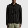 STONE ISLAND Overshirt 'Black' 7615114WN-V0129 sold by KicksCrew