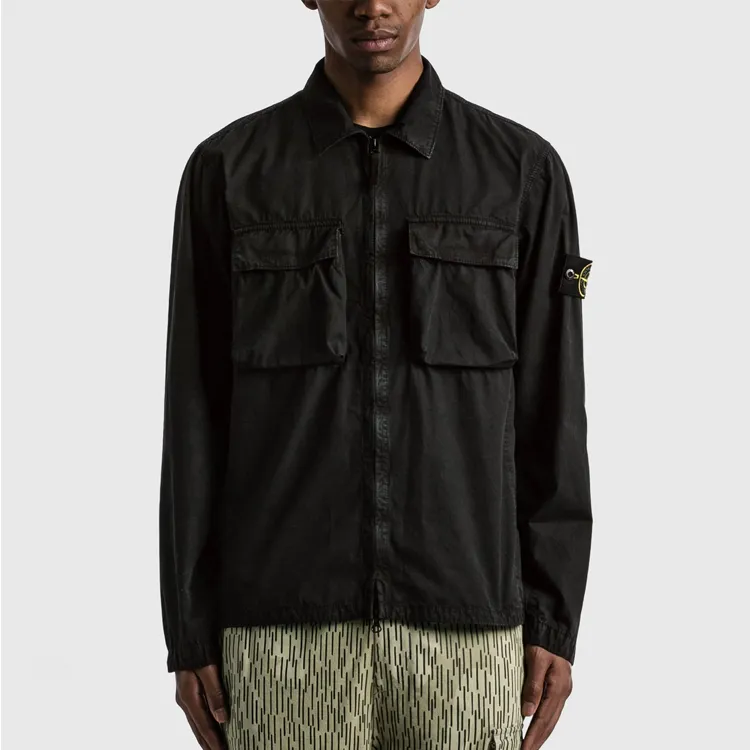 STONE ISLAND Overshirt 'Black' 7615114WN-V0129 sold by KicksCrew product image thumbnail 3