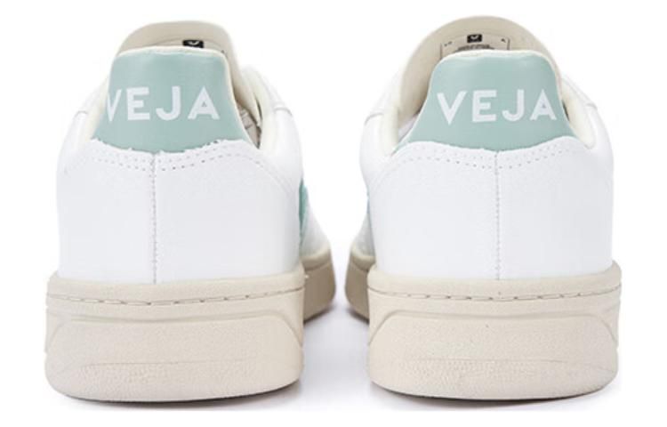 Veja V-10 Lace-Up Sneakers 'White Matcha Grey' VX0703062 sold by KicksCrew product image thumbnail 3