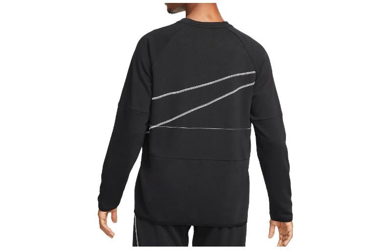 Nike Dri-FIT Long-Sleeve Fleece Fitness Top 'Black' DQ6622-010 sold by KicksCrew product image thumbnail 2