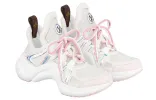 (WMNS) LOUIS VUITTON LV Archlight Sneakers 'White Pink' 1AA1WE sold by KicksCrew