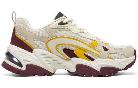 (WMNS) Skechers Stamina V2 'Beige Burgundy' 896245-BUMT sold by KicksCrew