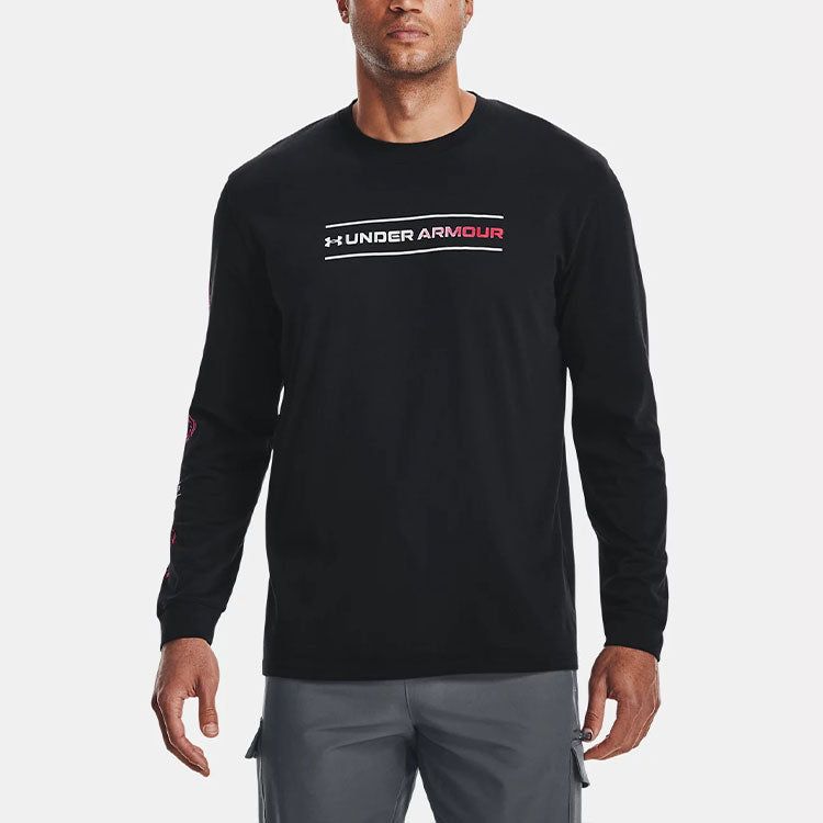 Under Armour Branded Spiral Heavyweight Long Sleeve T-shirt 'Black' 1366473-001 sold by KicksCrew product image thumbnail 3