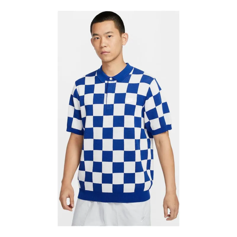 Nike Polo Shirt 'Blue' FN3423-480 sold by KicksCrew